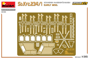 MiniArt 35410 Sd.Kfz.234/1 Schwerer Panzerspahwagen. PREMIER MOD. KIT INTÉRIEUR 1/35 – image 2