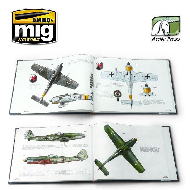Munitions de Mig Jimenez EURO0020 FOCKE WULF FW 190 &amp;amp; TA 152 (anglais) – Bild 3