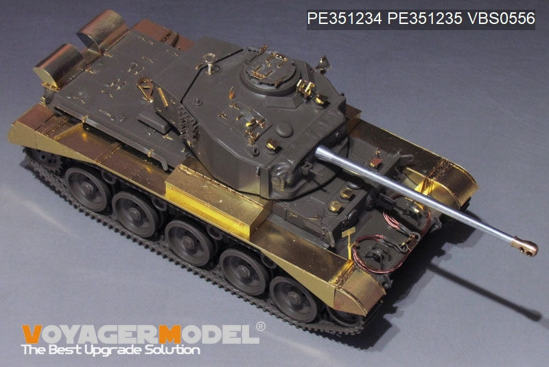 Kit de mise à niveau Voyager Model PE351234 pour le Comet A-34 britannique de la Seconde Guerre mondiale, compatible avec la maquette TAMIYA 35380 au 1/35 – image 2