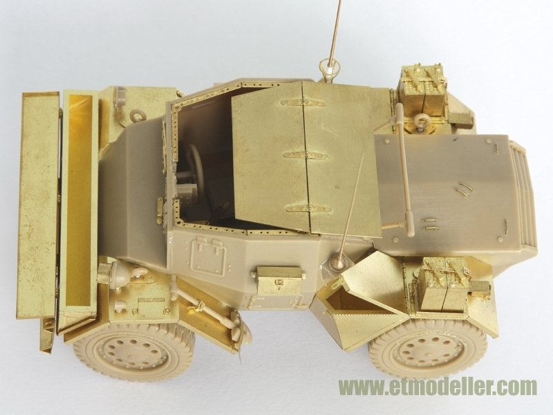 Maquette ET Model E35-001 Voiture de reconnaissance britannique DINGO Mk.II de la Seconde Guerre mondiale pour TAMIYA 35018 1/35 – Bild 5