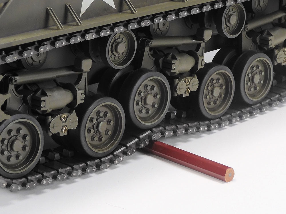 Tamiya 56048 Sherman 105mm Howitzer Mechanical Steering System RC Model 1/16