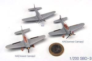 MK1 Design MS-20018 WW II USS DECK PLANE SET for CV-6 Enterprise 1/200 – zdjęcie 17
