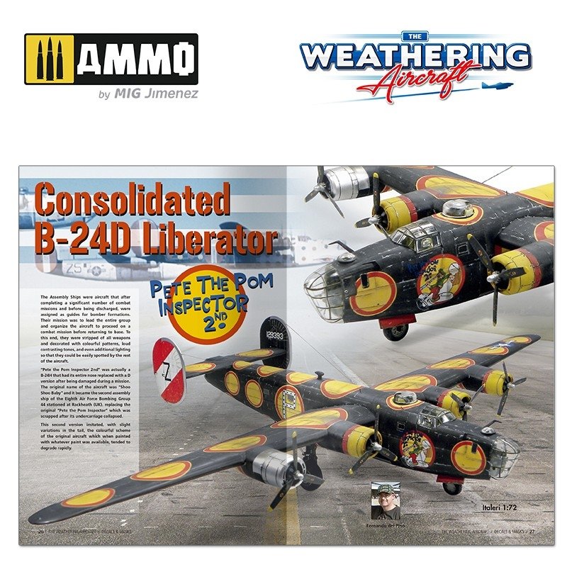 AMMO de Mig Jimenez 5217 The Weathering Aircraft Numéro 17. DÉCALCOMANIES ET MASQUES (Anglais) – Bild 5