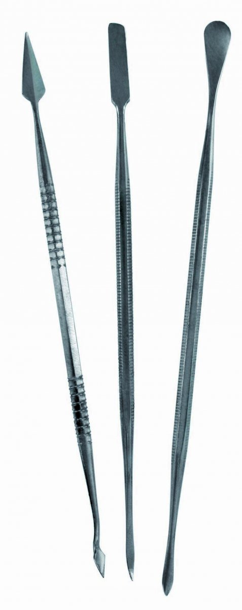 Spatules en acier inoxydable Vallejo T02002 (3x)