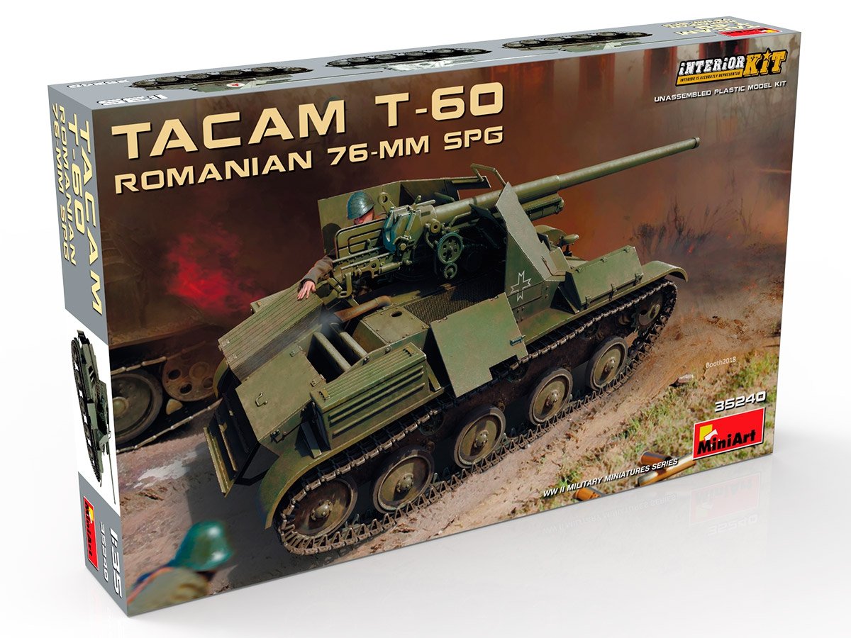 MiniArt 35240 KIT INTÉRIEUR SPG TACAM T-60 ROUMAIN 76 mm 1/35 – immagine 16