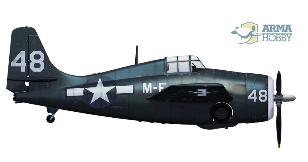 Arma Hobby 70034 FM-2 Wildcat™ Chats d&amp;#39;entraînement Édition limitée 1/72 – image 7
