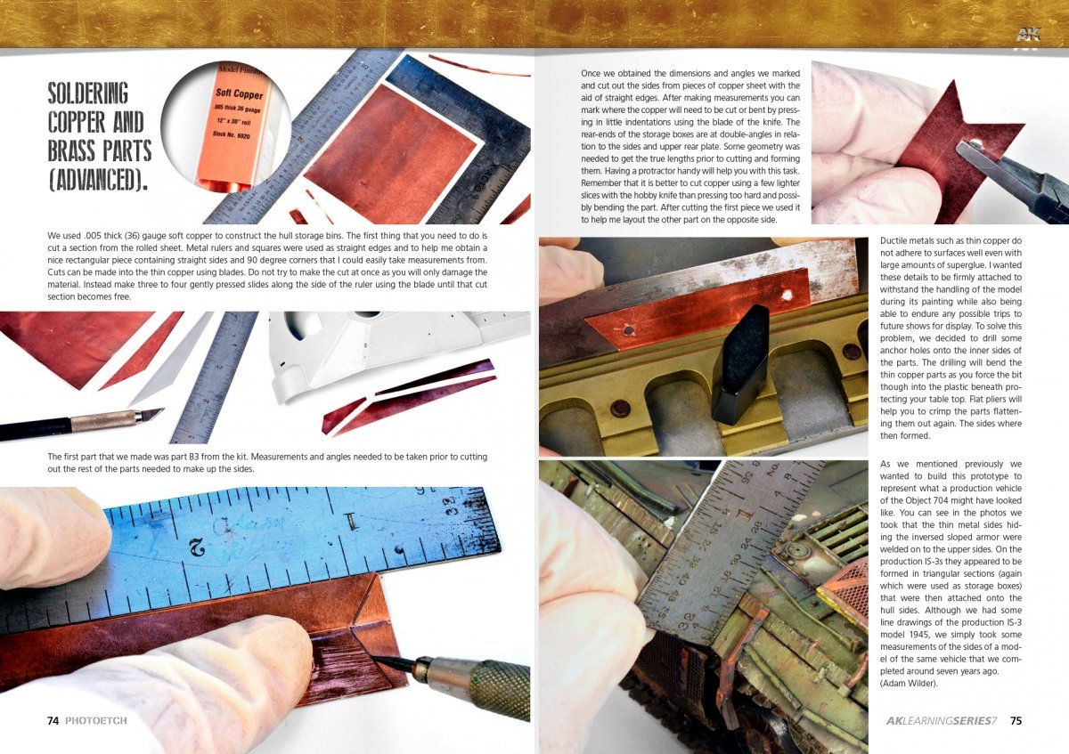 AK Interactive AK244 PIÈCES PHOTOGRAVÉES. SÉRIE D&amp;#39;APPRENTISSAGE 07 (ANGLAIS) – immagine 7