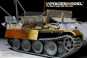 Maquette Voyager PE35960 Bergepanther Ausf.G Basic allemand de la Seconde Guerre mondiale pour TAKOM 2107 au 1/35  – immagine 11