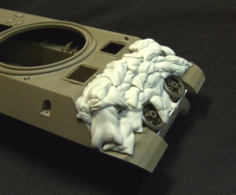 Panzer Art RE35-094 Blindage sable pour chasseur de chars M10 « Wolverine » 1/35 – image 3