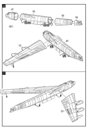 Modelcollect UA72210 B-52G Early Type 1967-1972 dans Linebacker II Guerre du Vietnam 1/72 – imagen 6