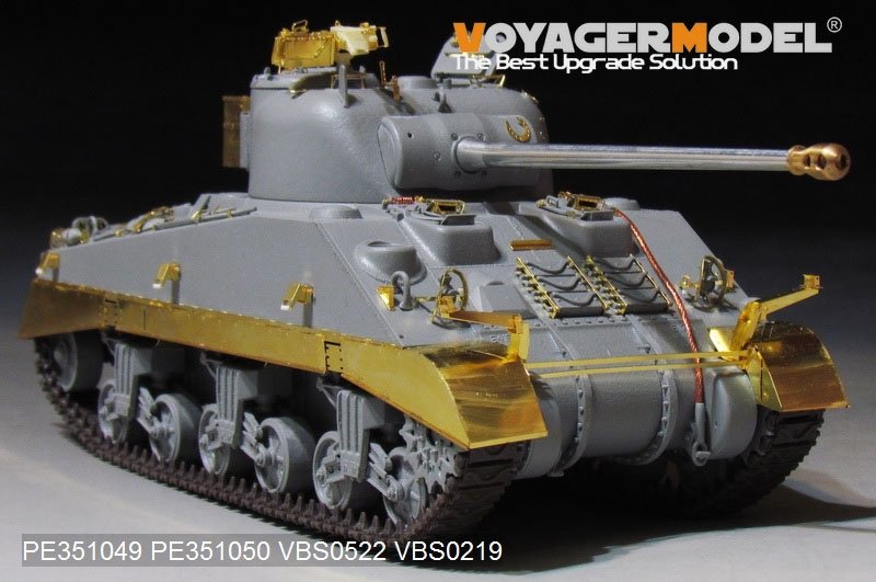 Maquette Voyager PE351049B Sherman VC Firefly britannique de la Seconde Guerre mondiale (version B, canon inclus) pour RFM 5038 au 1/35 – immagine 2