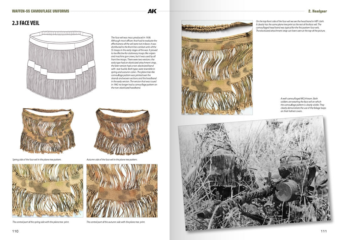 AK Interactive AK130008 UNIFORMES DE CAMOUFLAGE WAFFEN-SS PAR WERNER PALINCKX (Anglais)  – immagine 8