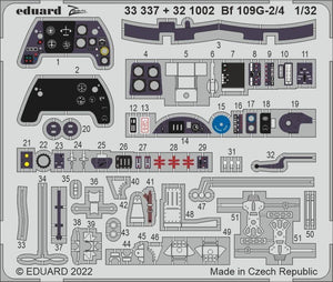 Eduard BIG33148 Bf 109G-2/4 REVELL 1/32  – immagine 3
