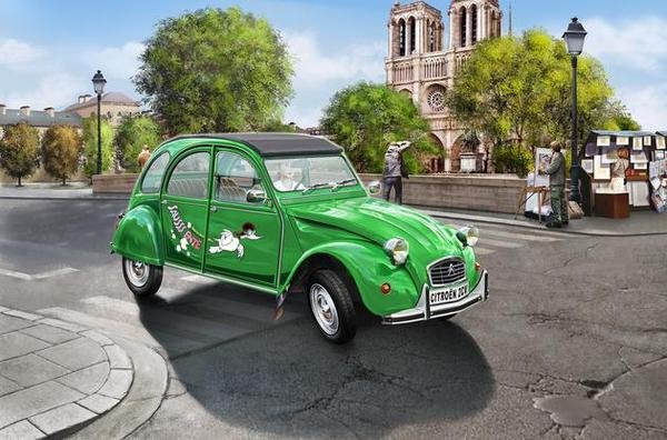 Revell 07053 Citroën 2CV "Sauss Ente" 1/24