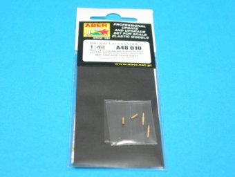 Aber A48 010 Ensemble de 2 canons pour mitrailleuses d&amp;#39;avions allemands MK 108 de 30 mm avec tube de souffle (1/48) – image 3