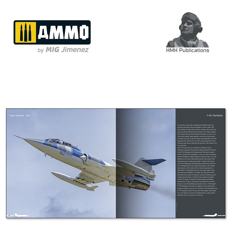 Publications HMH DH-025 Lockheed F-104 Starfighter en vol dans les forces aériennes du monde entier (version anglaise) – Bild 3
