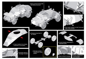 Dragon 7446 Sd.Kfz.260 Kleine Panzerfunkwagen (1/72)  – Bild 3