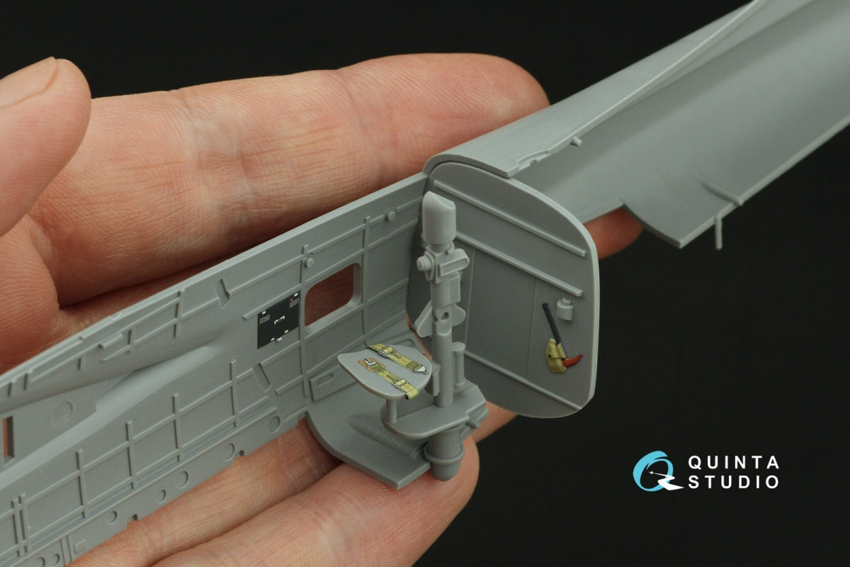 Intérieur imprimé en 3D et coloré sur papier décalcomanie Quinta Studio QD48501 A-26C Invader (ICM) 1/48 – image 8