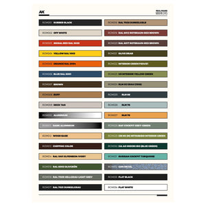 AK Interactive RCM150 SPECIAL BOX RC MARKERS – 34 units – zdjęcie 3
