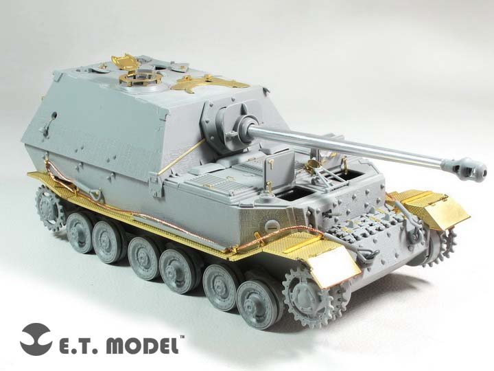 ET modèle E35-189 WWII allemand Elefant Schwerer Jagdpanzer Basic (pour Kit DRAGON) (1/35) – immagine 2