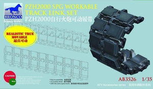Ensemble de chenilles fonctionnelles Bronco AB3526 PZH2000 SPG 1/35