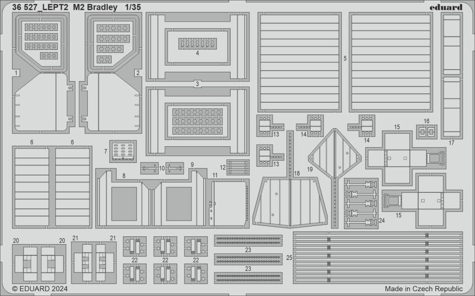 Eduard 36527 M2 Bradley MAGIC FACTORY 1/35 – immagine 2
