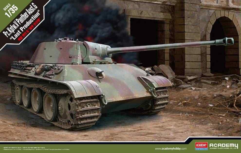 Académie 13523 Panthère allemande Ausf. G1/35