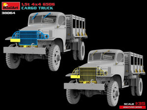MiniArt 38064 1,5t 4×4 G506 CAMION CARGO 1/35 – Bild 11
