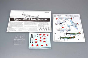 Trumpeter 02831 MiG-3 soviétique version tardive (1/48) – imagen 3