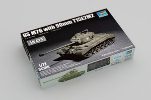 Trumpeter 07170 US M26 avec canon de 90 mm T15E2M2 (1/72) – image 2