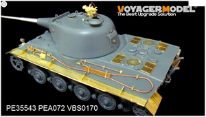 Maquette Voyager PE35543, char super lourd allemand Pz.Kpfw.VII Lowe de la Seconde Guerre mondiale, pour modélisme amusant, référence 35A005, échelle 1/35 – immagine 4