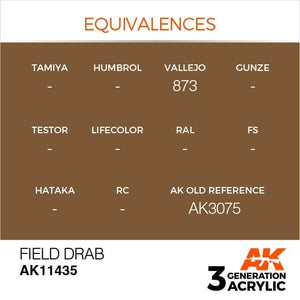 AK Interactive AK11435 Vert kaki 17 ml – imagen 3