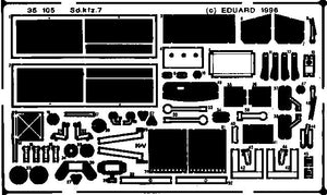 Édouard 35105 Sd. Kfz.7 1/35 Tamiya – Bild 2