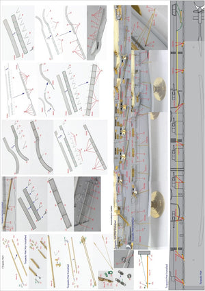 Pontos 23008F1 IJN MIKASA 1905 Ensemble de détails 1/200 – Bild 22