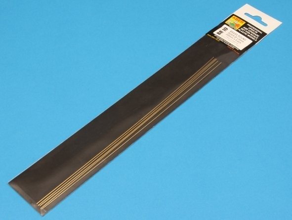 Tiges rondes en laiton Aber BR10 Ø 1,0 mm longueur 245 mm x 5 pièces. – Bild 2