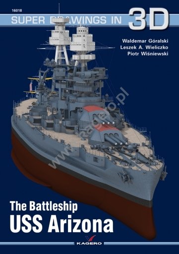 Kagero 16018 Le cuirassé USS Arizona FR