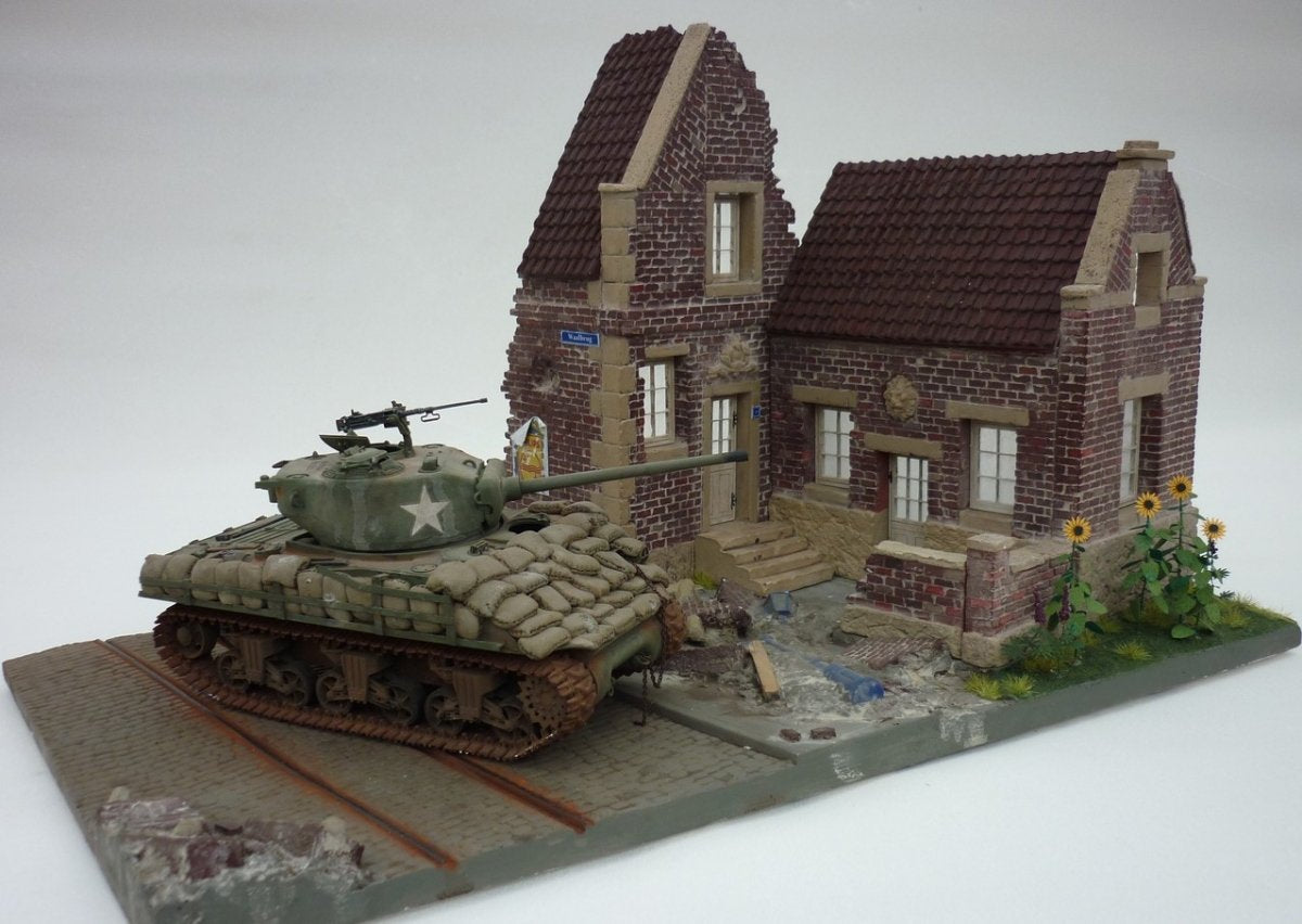 RT-Diorama 35193 Diorama-Base : &amp;quot;Arnheim 1944&amp;quot; Nouvelle version 1/35  – image 8