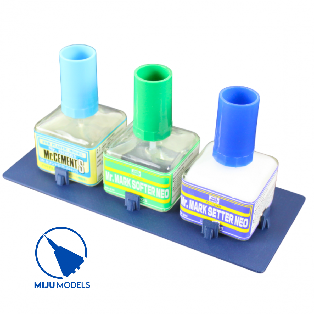Miju Models HOLDER-GUNZE-TRIPLE Podstawka potrójna / Triple stand Mr. Hobby 40ml