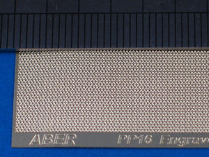 Plaque à graver Aber PP16 (140 x 39 mm) - motif 16