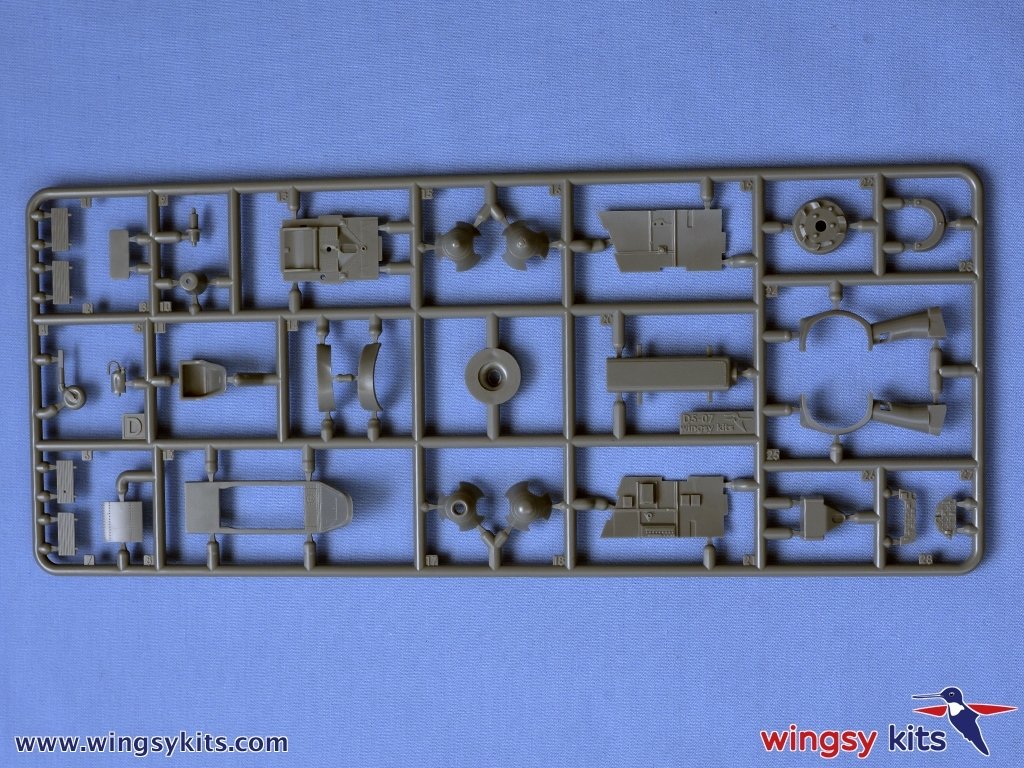 Maquette Wingsy D5-07 Chasseur allemand de la Seconde Guerre mondiale MESSERSCHMITT Bf 109 E-1 1/48 – image 6