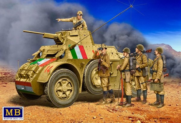Master Box 35144 Soldats italiens Seconde Guerre mondiale 1/35 