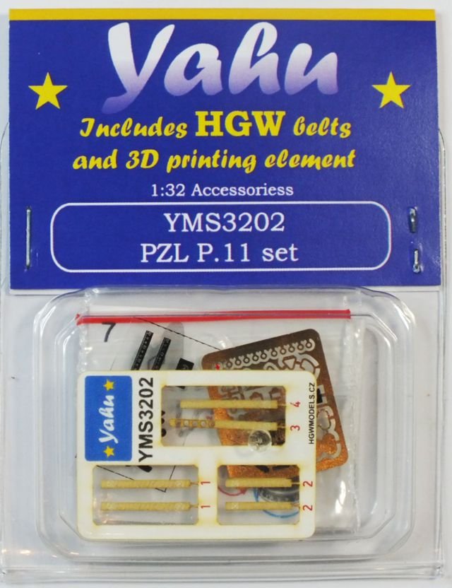 Yahu YMS3202 PZL P.11 coffret 1/32 