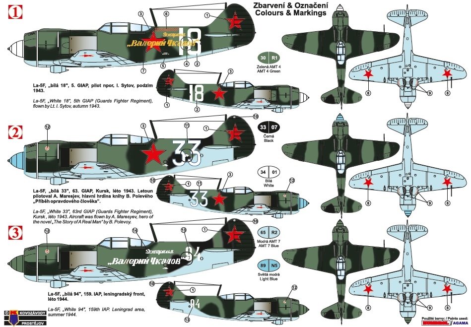 Kovozavody Prostejov KPM0174 La-5F « Early » 1/72 – image 2