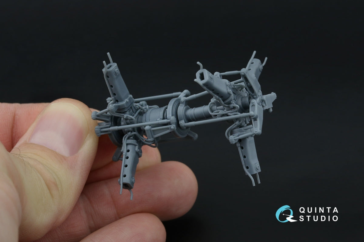Quinta Studio QT48026 Moyeu de rotor Ka-52 (Zvezda) 1/48 – image 5