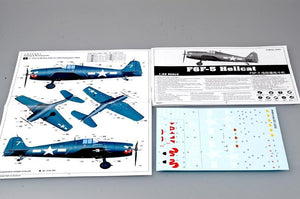 Trumpeter 02257 Grumman F6F-5 Hellcat 1/32 – immagine 4