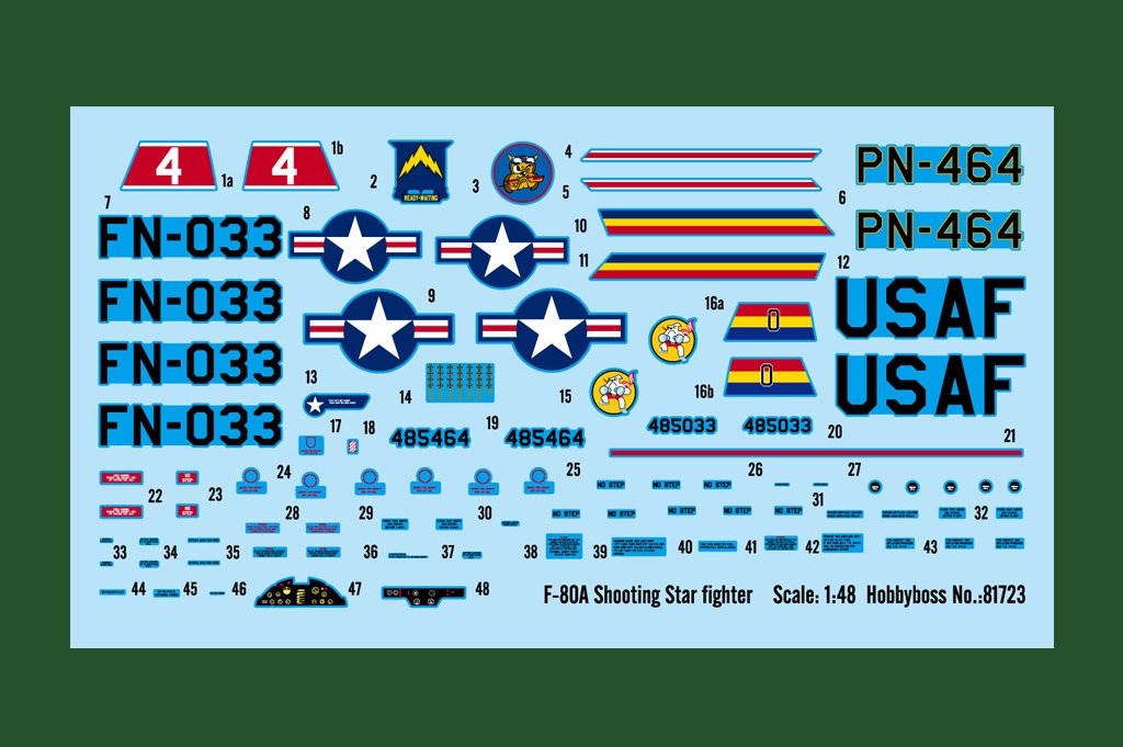 Hobby Boss 81723 F-80A Shooting Star (1/48) – image 4