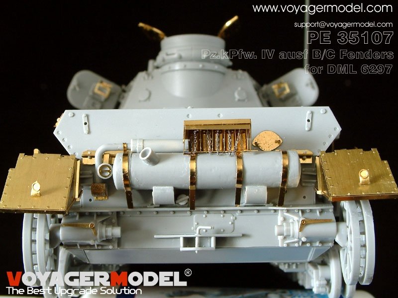 Modèle Voyager PE35107 Pz.kPfw. IV Ausf B/C (Pour DRAGON 6297) 1/35 – image 6