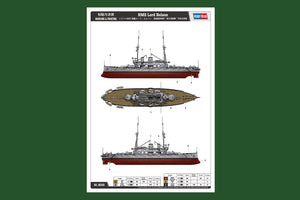 Hobby Boss 86508 HMS Lord Nelson 1/350 – immagine 2