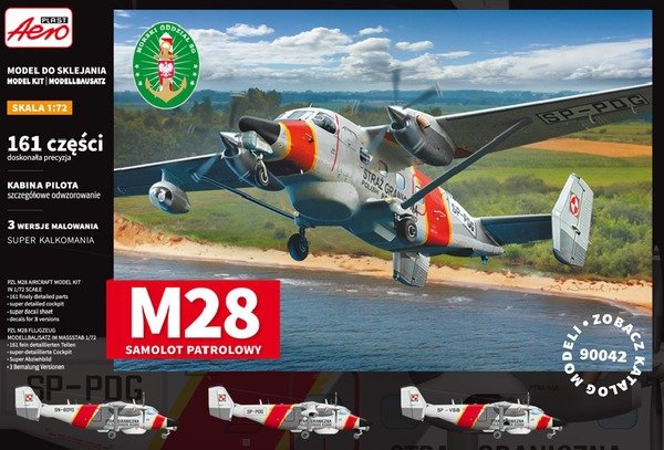 Aeroplast 90042 M28 Avion de patrouille (1/72) 