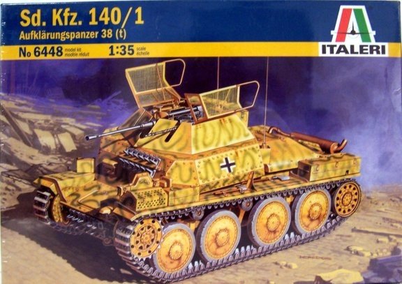 Italeri 6448 D.KFZ. 140/1 AUFKLARUNGSP.38 (T) (1/35)